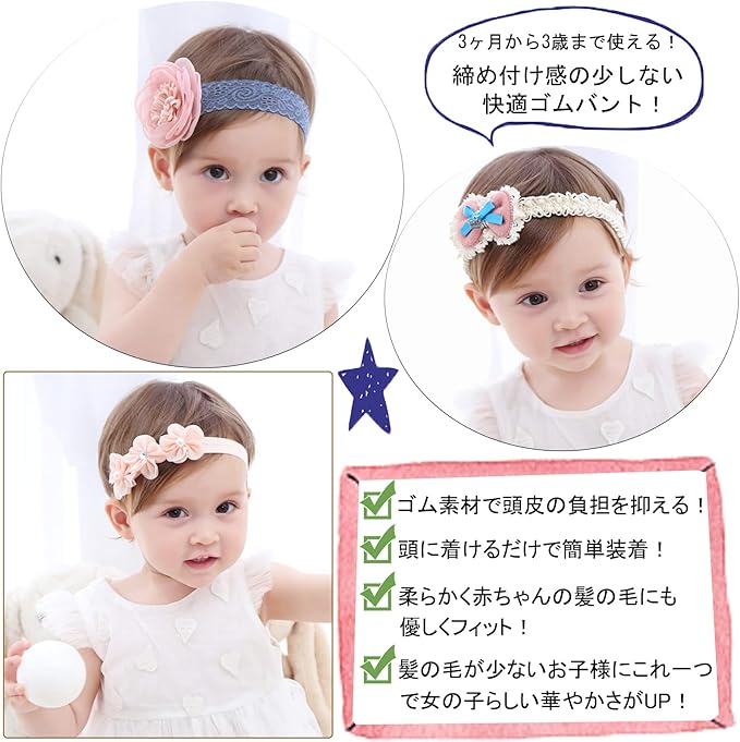Amazon Co Jp 赤ちゃんヘアバンド ベビーヘアバンド ベビードレス ヘアアクセサリー 髪飾り 3本セット 結婚式 お祝い 伸縮素材 スタイル1 ベビー マタニティ Amazon Co Jp 赤ちゃんヘアバンド ベビーヘアバンド ベビードレス ヘアアクセサリー 髪飾り 3本セット 結婚式 お祝い 伸縮素材 スタイル1 ベビー マタニティ