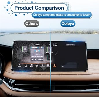2022-2026 2027 QX60 Screen Protector for Infiniti QX60 (Pure/Luxe/Sensory/Sport/Autograph) 12.3-inch Touchscreen, 9H Tempered Glass 2025 2026 QX60 Accessories Anti-Scratch&HD Transparent 12.3