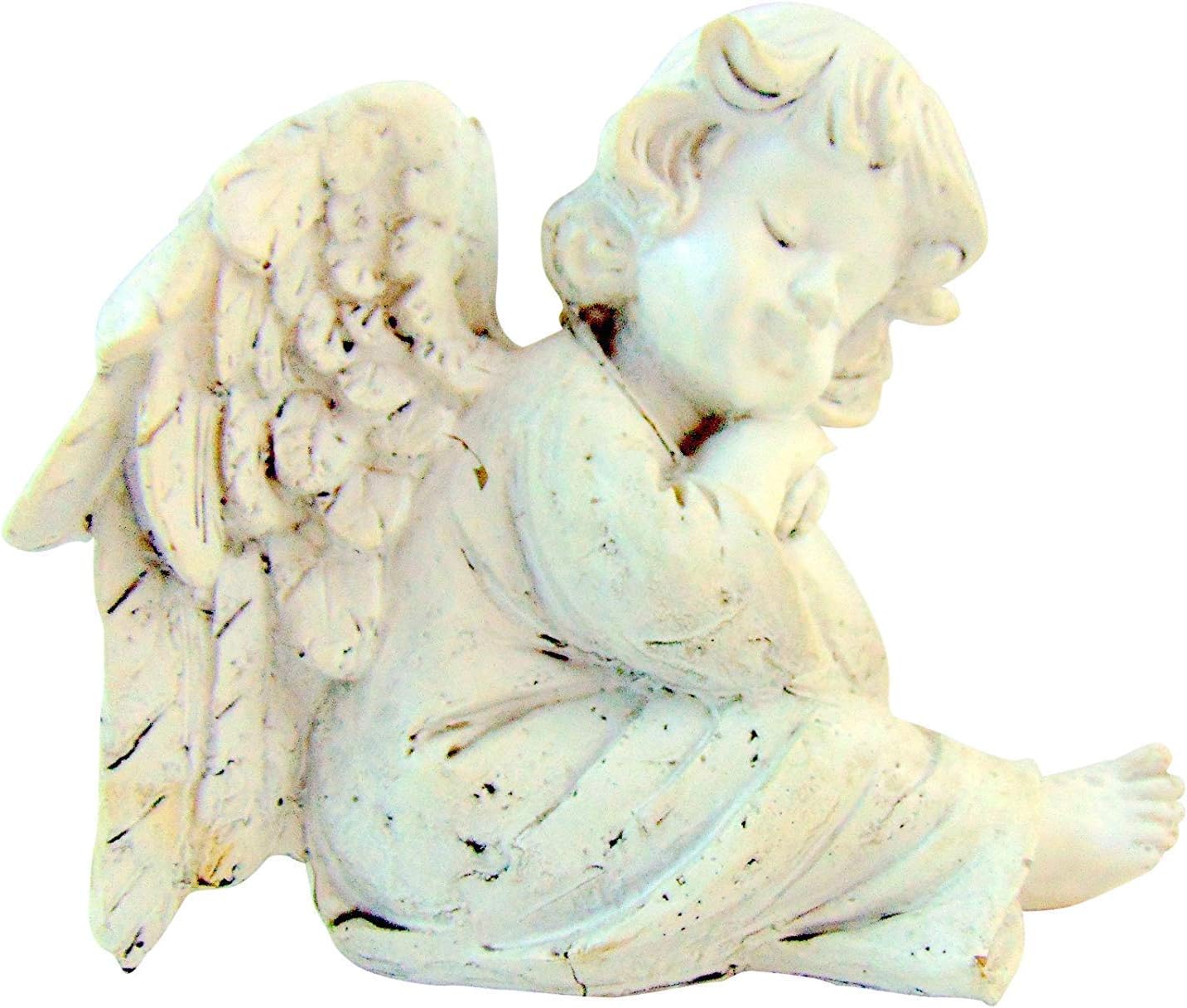 Prayerful Angel Garden Figurine Decor, 5 3/4 Inch