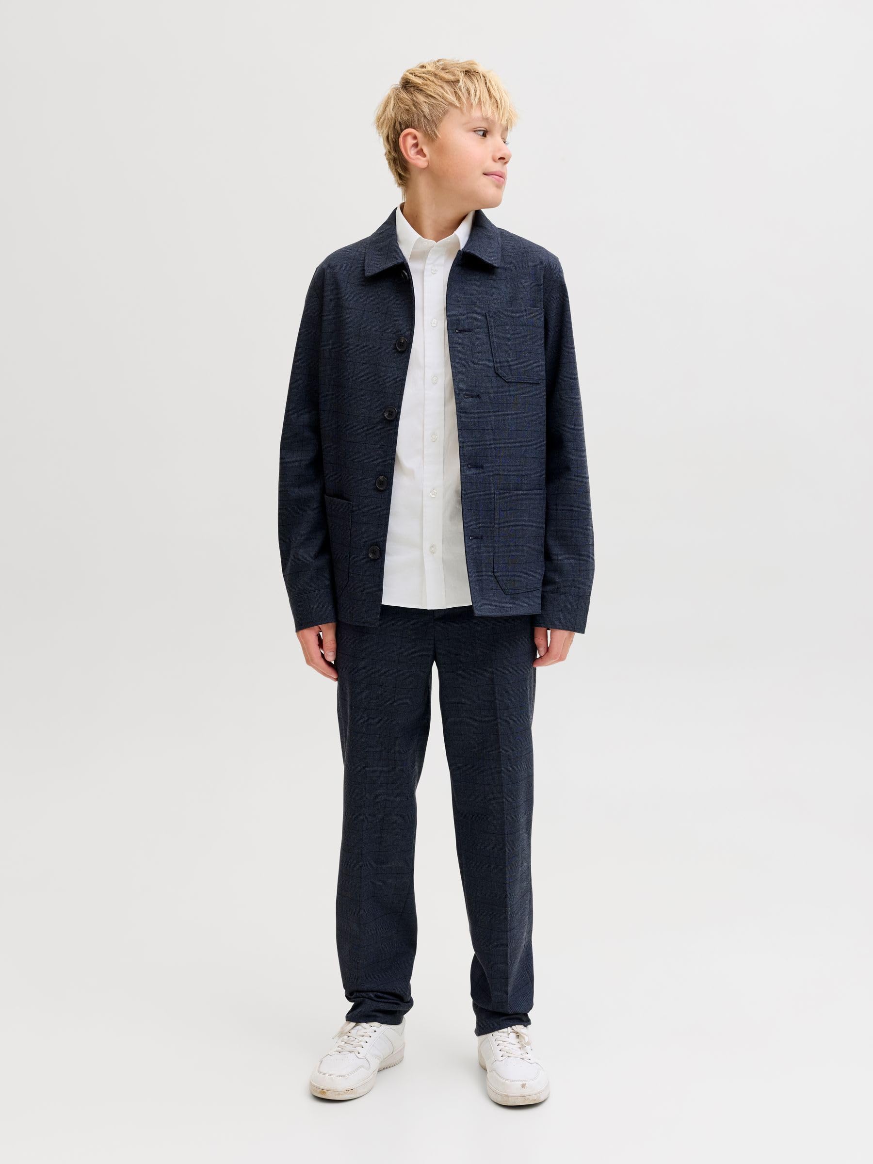 JACK & JONES Dziecięca koszula chłopięca, biały, 164