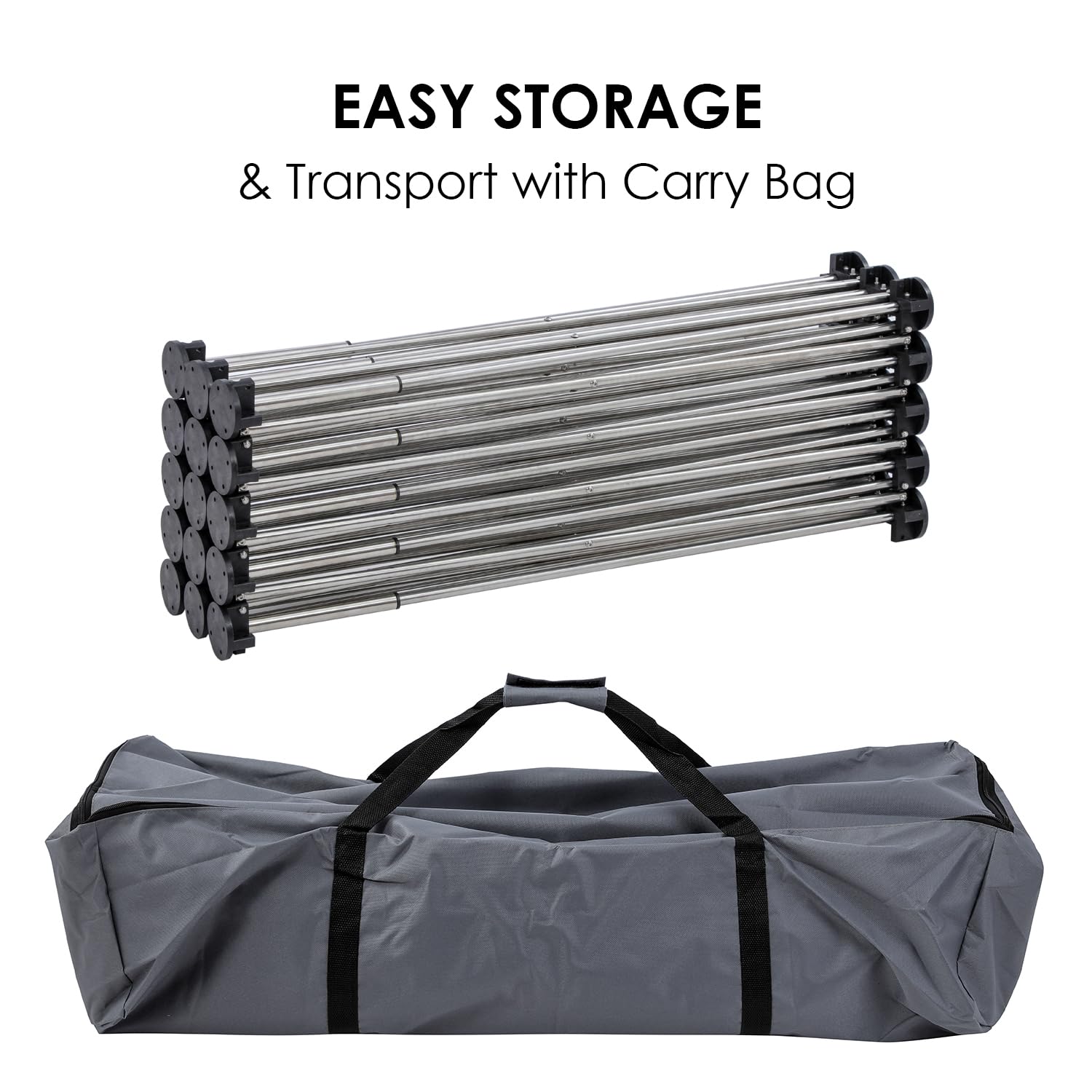 TOPWAY Przenośny składany stojak roboczy 221 x 113 x 73 cm, nośność 1500 kg, płyta z płytek, blat roboczy, stół warsztatowy, wsparcie dla konia piły z torbą transportową