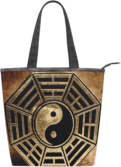 yin yang tote bolsa