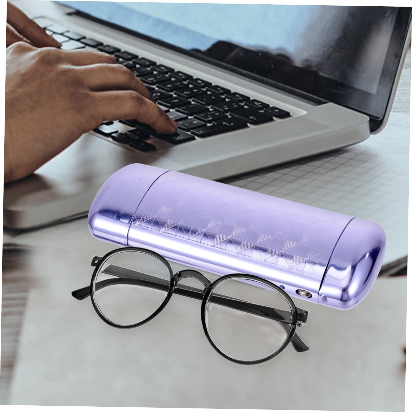 CONGARTENO Aluminum Sunglasses Case Elegant Travel Organizer for Eyewear Durable Hard Shell Sunglass Storage Box Fits for Men and Women