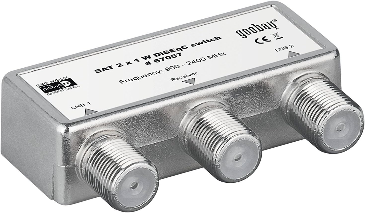 Wentronic 67057-GB SAT DiSEqC 2 Switch