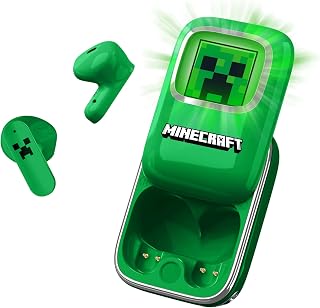 OTL Technologies Minecraft Slide TWS Earphones with Charging Case