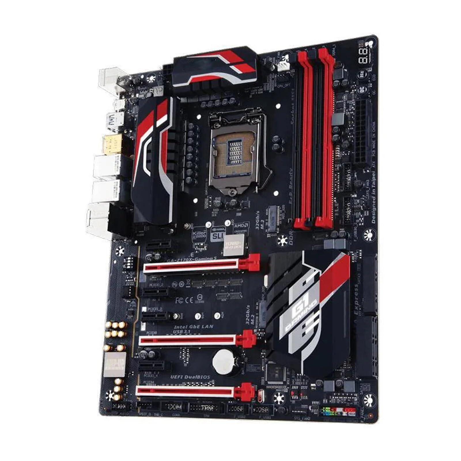 Carte mère Carte Mère Fit for GIGABYTE G1 Gaming GA-Z170X-Gaming 5 LGA 1151 Intel Z170 HDMI SATA 6 Gbit/s USB 3.1 ATX