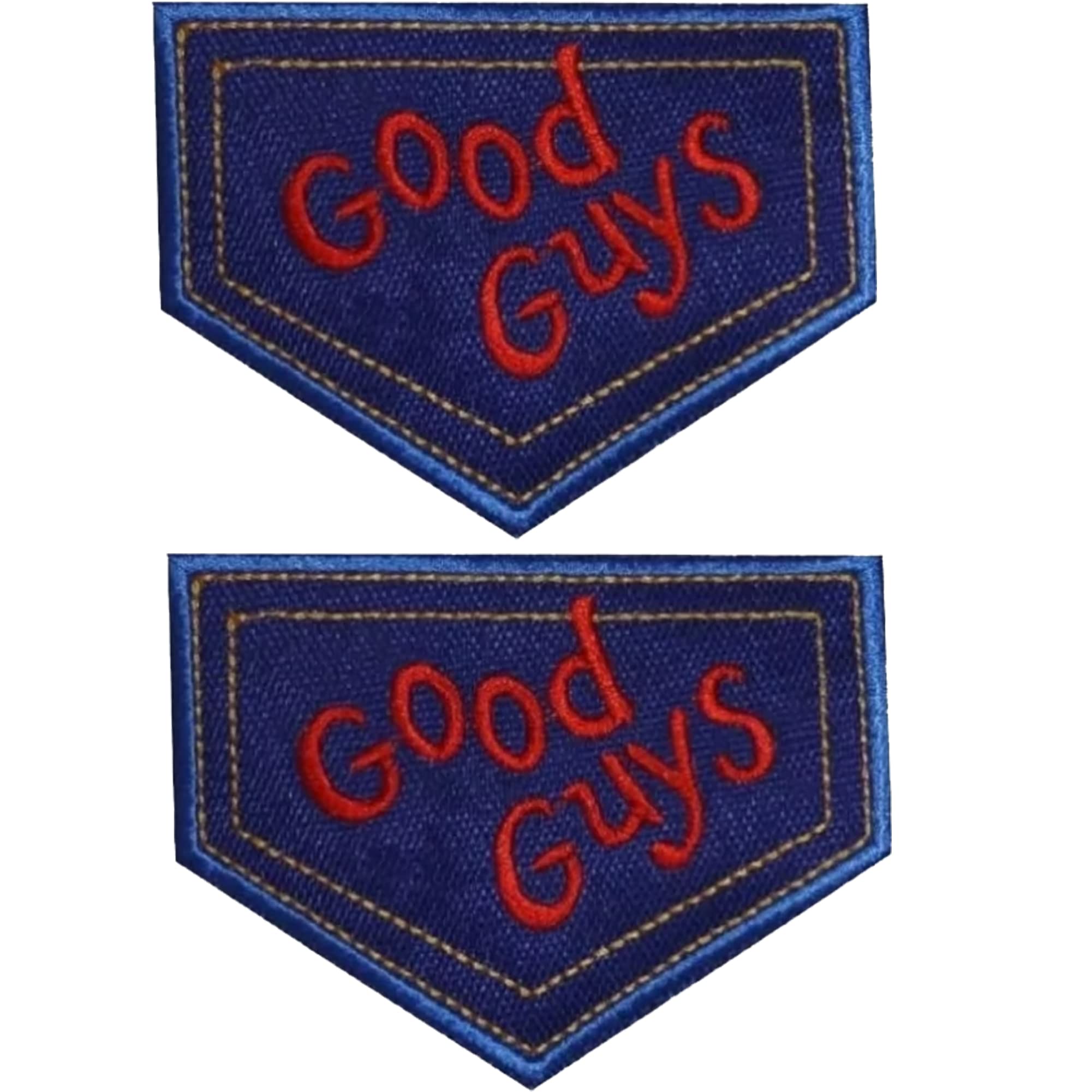 Good Guys Sewing Applique, Funny Cute Embroidered Appliqué Patches, Tactical Military Morale Armband Combat Badges Sew On Appliques Fabric Decorative Patch