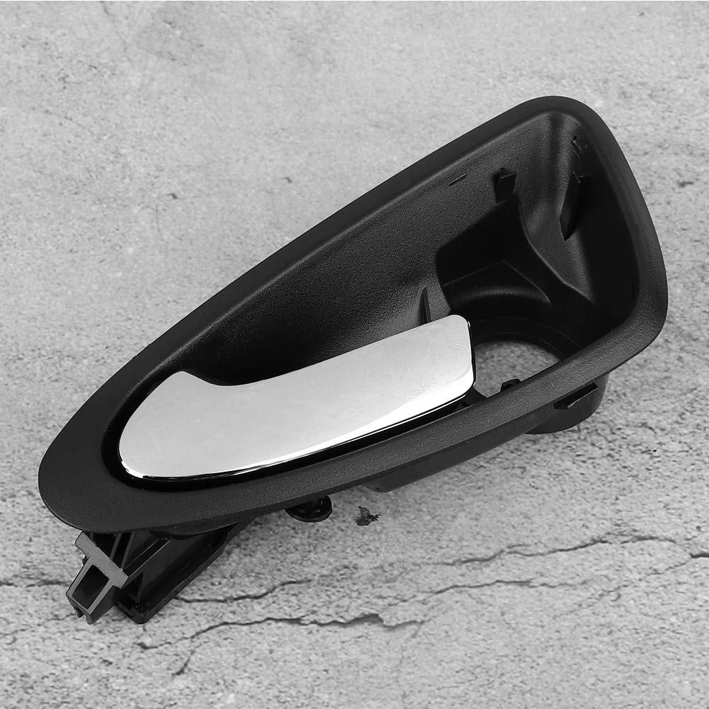 Qiilu Poignée de porte intérieure, Poignée de porte intérieure, Poignée de porte intérieure avant gauche pour Seat Ibiza 2009-2017 (OE 6J1837113A)