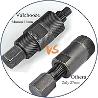 Vista 5 de Valchoose Extractor de volante magnético (24mm y 27mm) - Eficaz y resistente, removedor de stator para motores pequeños, compatible con GY6 50 125