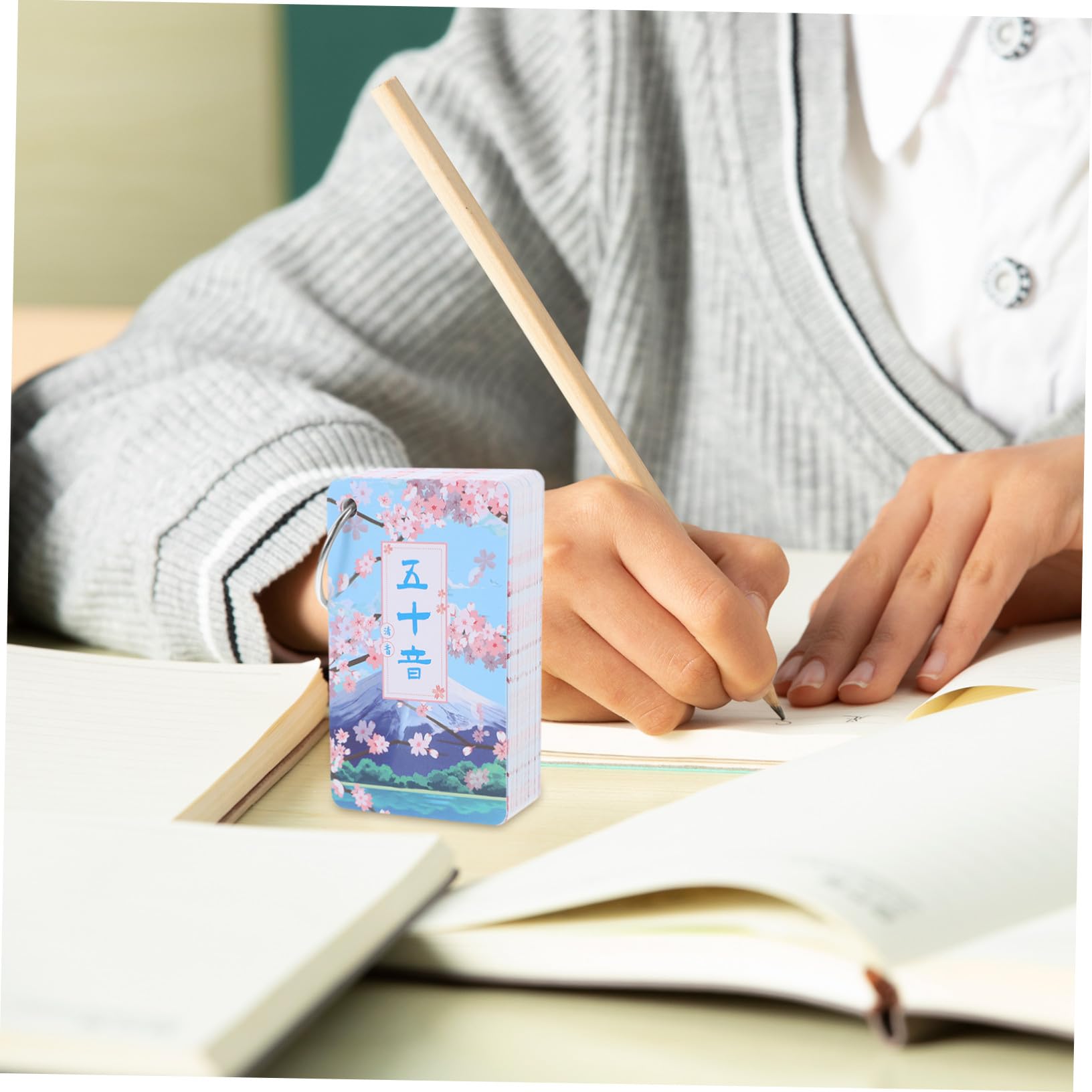 Carte educative giapponesi Hiragana Katakana Gojūon per principianti, carte di carta durevoli con angoli arrotondati, portatili e rapidamente imparabili per viaggi e in viaggio
