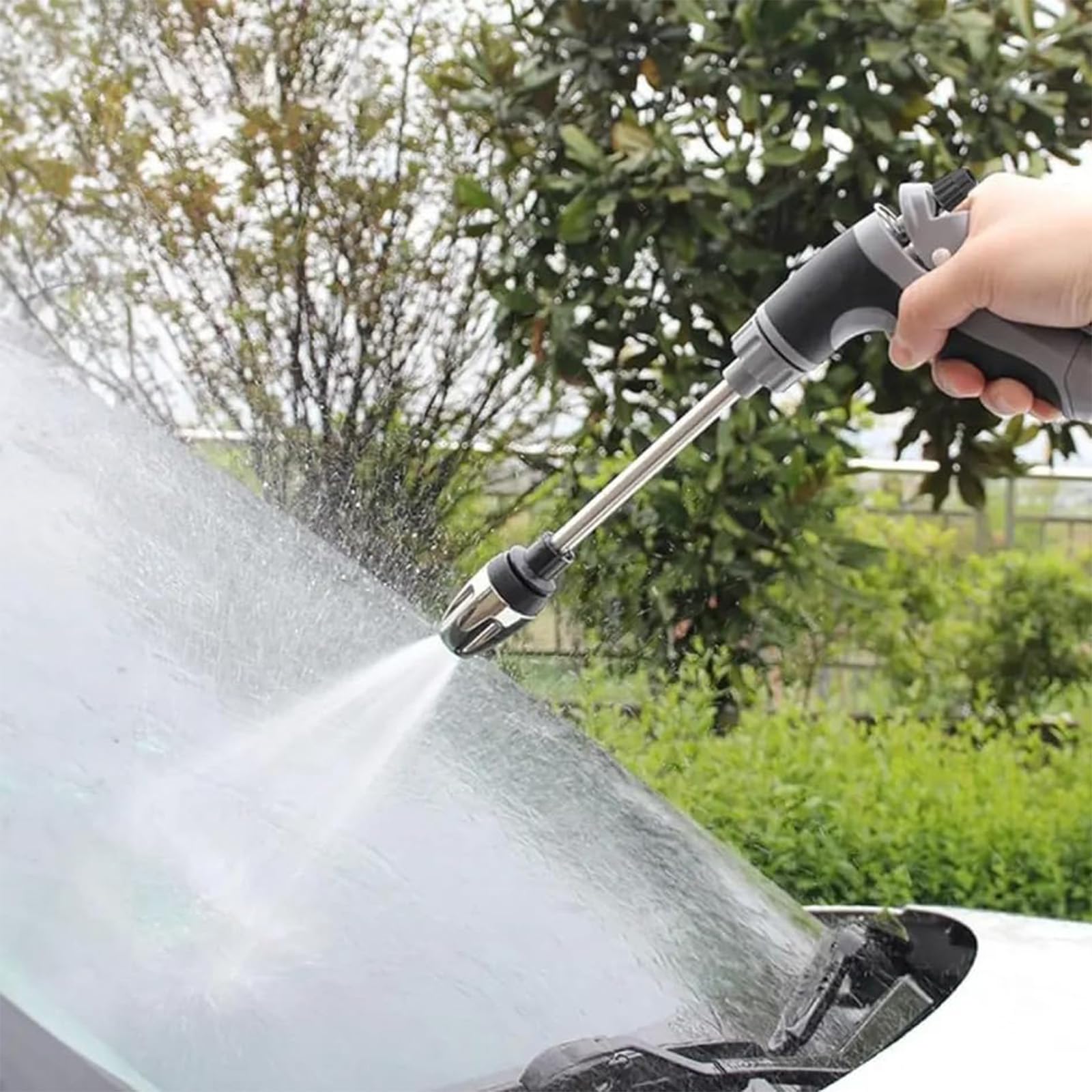Jetteryx Hochdruckpistole, Jetterix Druckdüse, Power Jet/Turbowasher Gartenschlauch Original, Jetterix Hochdruckpistoles Gartenschlauch/Spritze, Hochdruckreiniger für Jeden Gartenschlauch