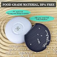 Vista 5 de Paquete de 2 fundas de retención, funda alineadora con orificios de ventilación, compatible con Invisalign, fundas protectoras bucales, portátiles