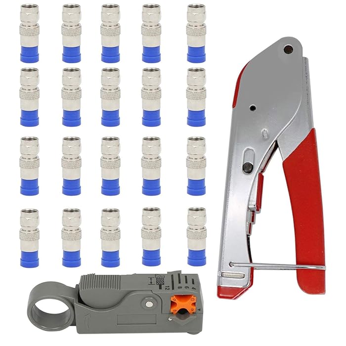 Buy Compression Tool Kit,Knoweasy Coax Compression Crimper, Compression