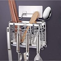 Vista 2 de Paquete de 20 ganchos de acero inoxidable en forma de J, ganchos para rejilla de alambre, colgador de fregadero resistente para colgar en cocina