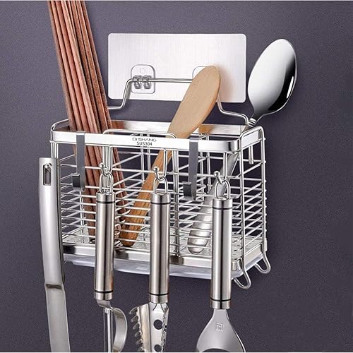 Miniatura 2 de Paquete de 20 ganchos de acero inoxidable en forma de J, ganchos para rejilla de alambre, colgador de fregadero resistente para colgar en cocina,