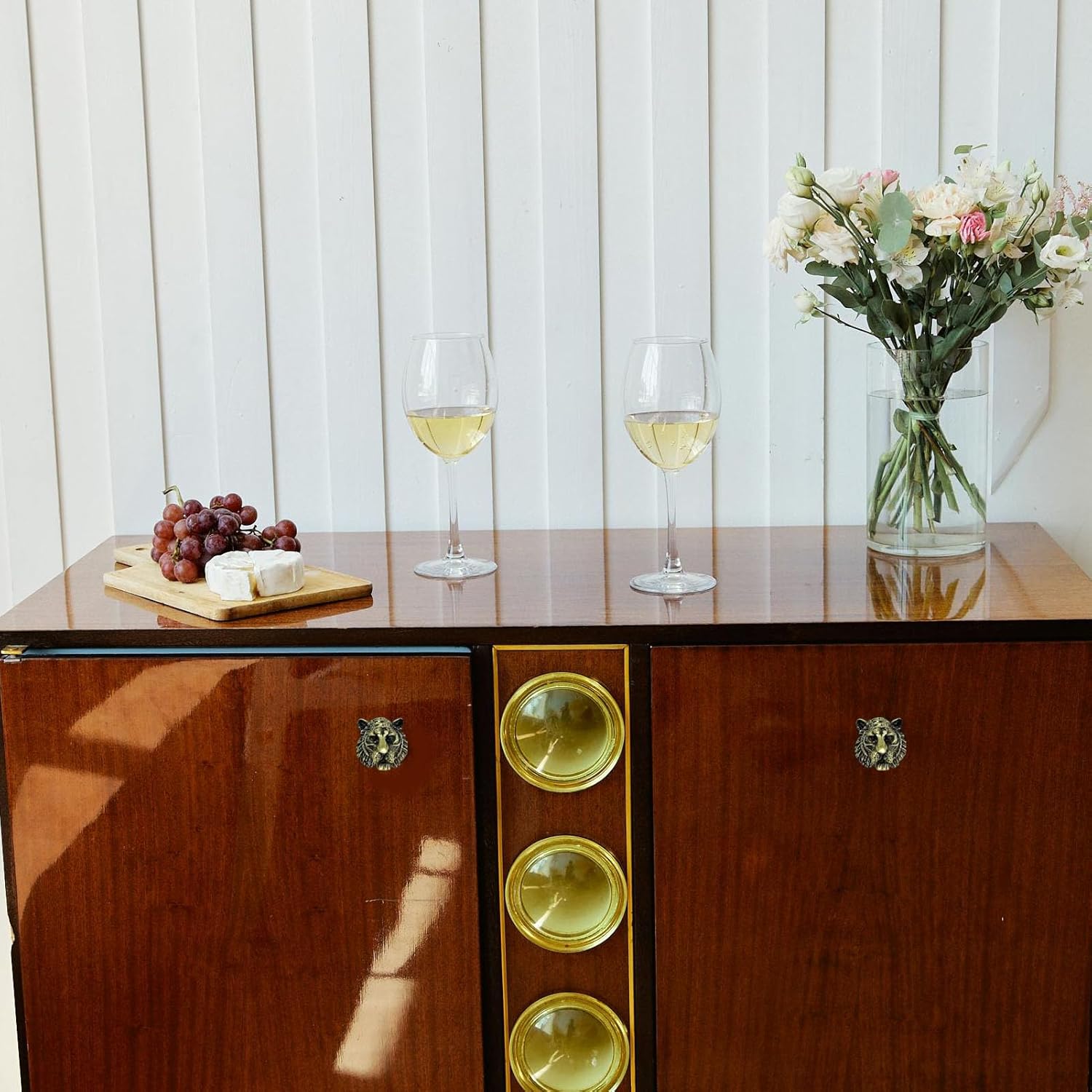 Animal Drawer Knobs, Tiger Cabinet Knobs, Kitchen Cabinet Knobs Drawer Pulls Door Handles Knobs Vintage Unique Cabinet Knobs, 4PCS