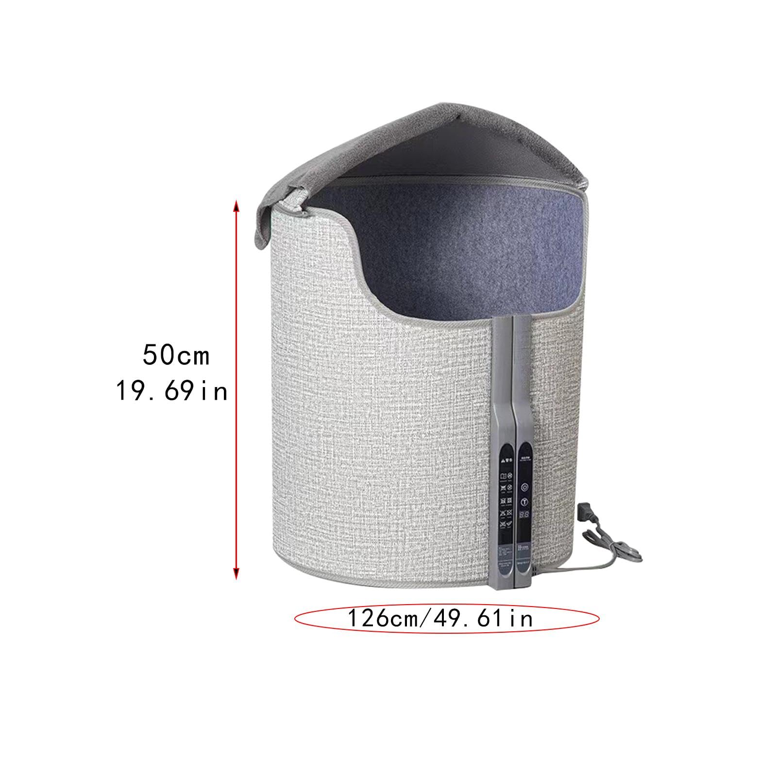 predolo Scaldapiedi Elettrico Sotto Scrivania Riscaldatore Portatile Personale Pannello Riscaldante Coperta Removibile Tessuto Non Tessuto Controllo Temperat