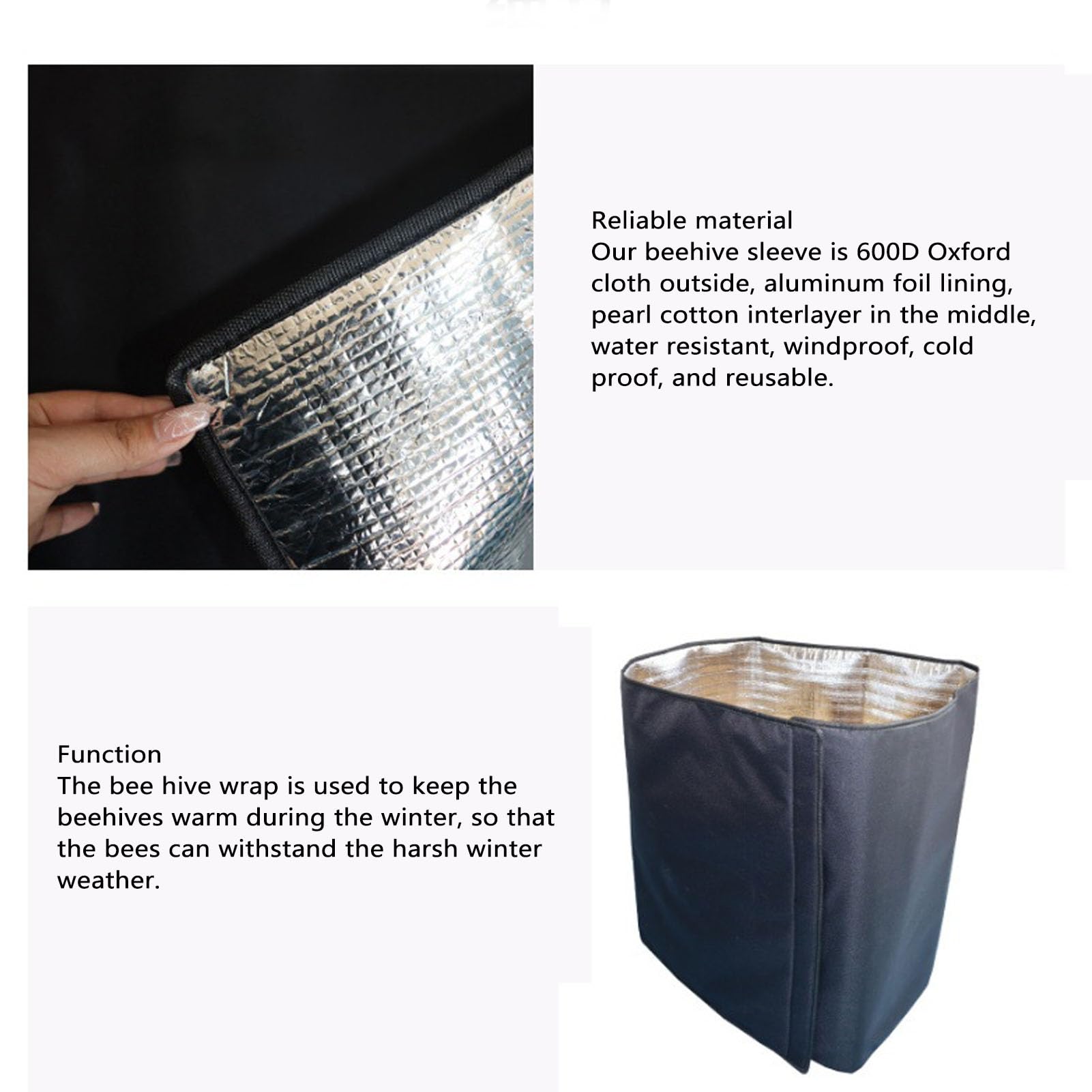 Adjustable Beehive Wrap Beekeeping Supplies Winter Bee Hive Wrap For 8