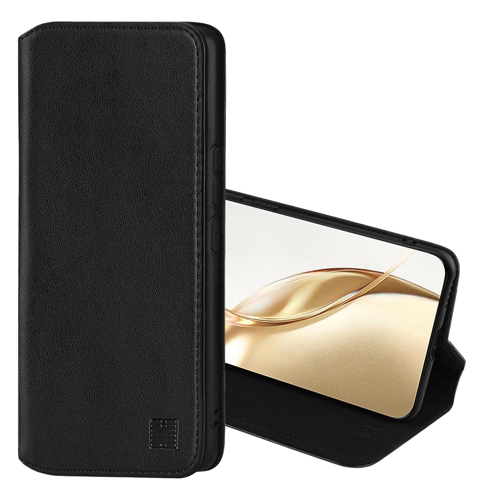 32nd Klassische Serie 2.0 Lederhülle Für Honor 200 Lite – Mit RFID-Schutz, Magnet & Standfuß