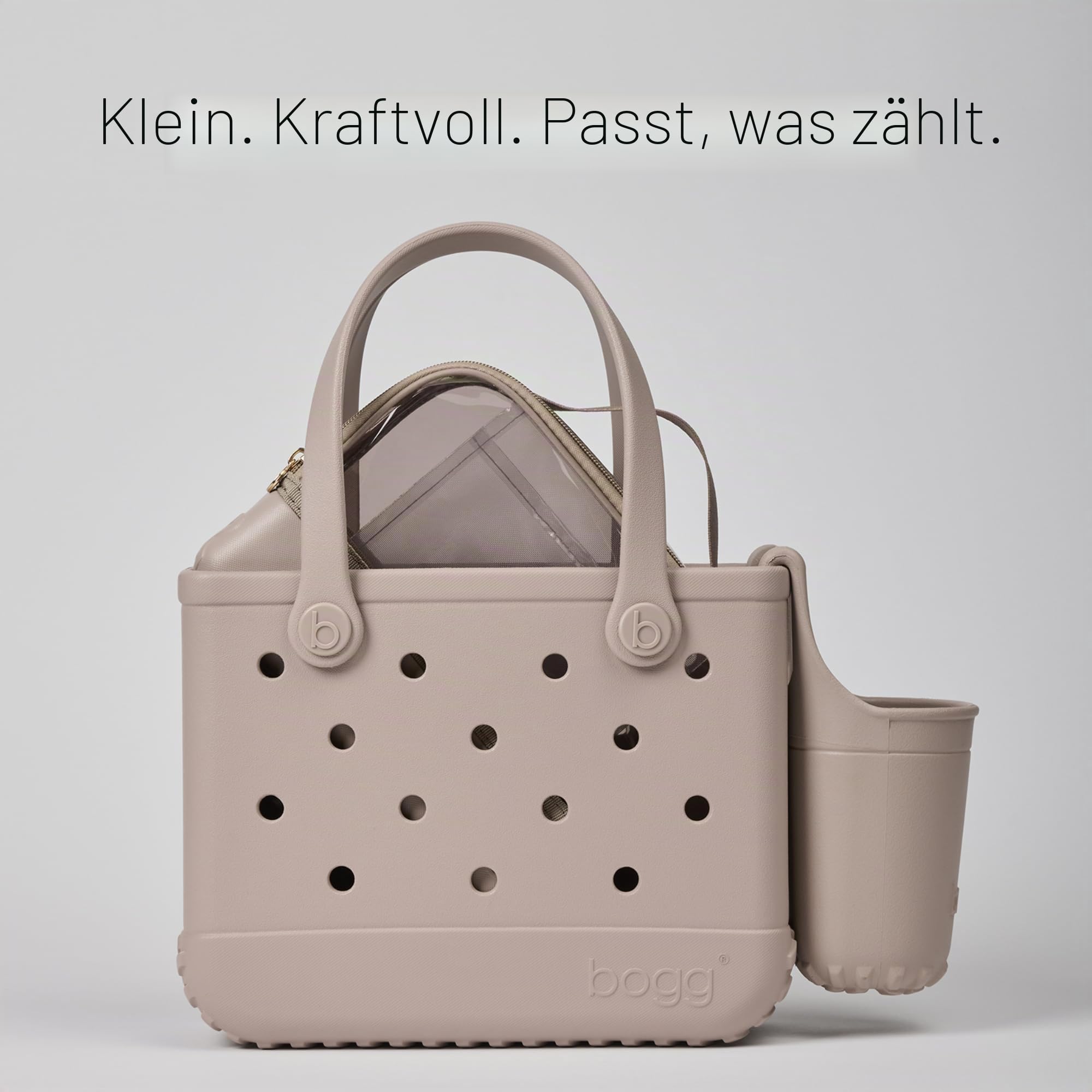 BOGG BAG Bitty Kleine Tragetasche, 27,9 x 21,6 x 11,4 cm, langlebig, waschbar, kippsicher, Strand, Pool, Boot, Arbeit, Sport