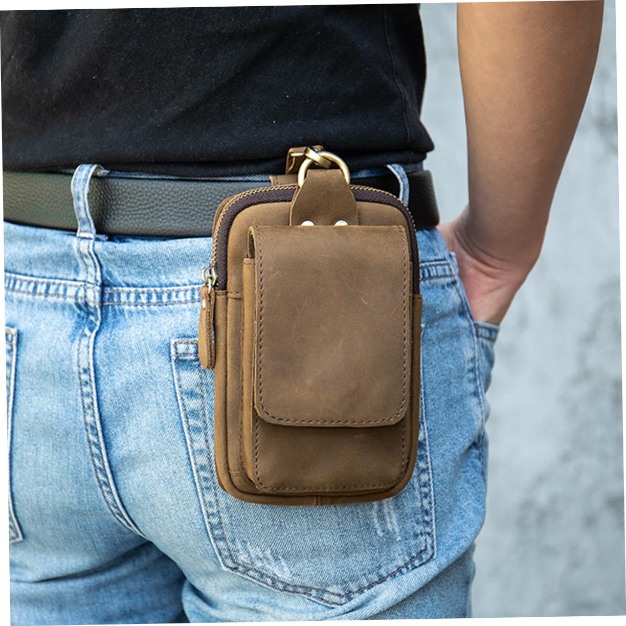 Gatuida Pochette pour Téléphone Portable Étui de Ceinture Compact et Léger pour Ranger Clés Écouteurs et Accessoires