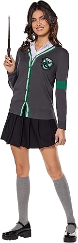 Spirit Halloween Suéter de uniforme con logotipo de Harry Potter para adultos, con licencia oficial, disfraces de Harry Potter