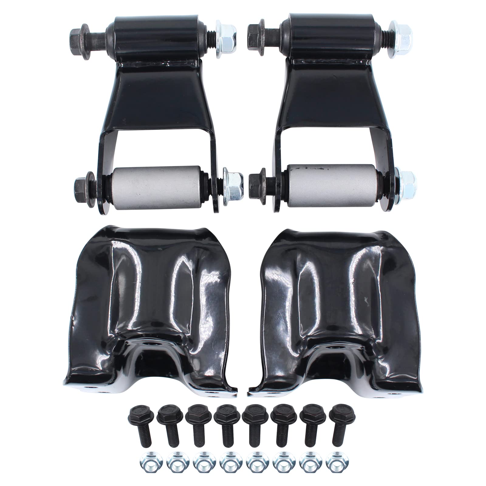 Rear Leaf Spring Hanger Bracket and Shackle Kit for Ford Ranger 1983-2010, Mazda B Series Pickup 1994-1997