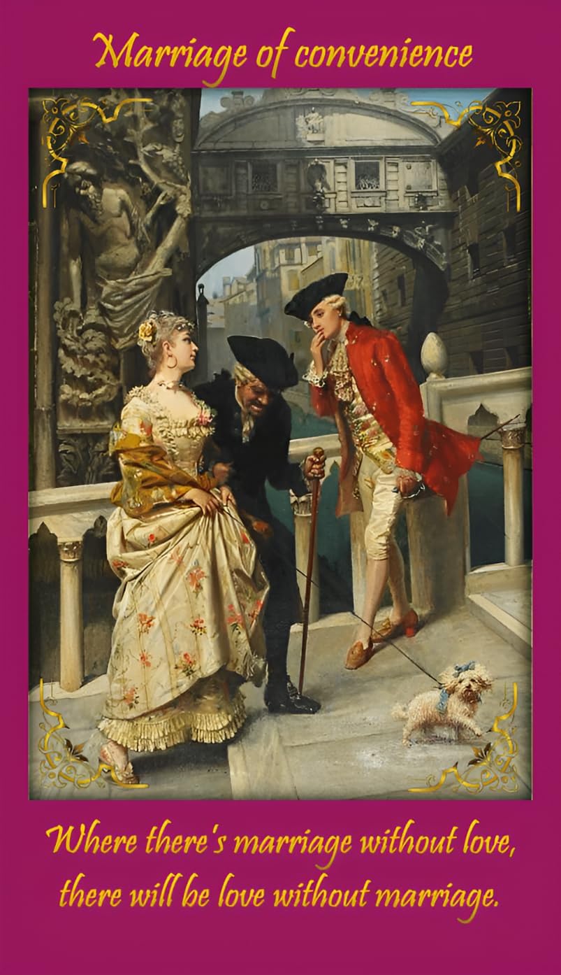 Romantic Angel Oracle Cards – Love Wisdom & Prediction. Classic Paintings. 44 Oracle Cards About Love