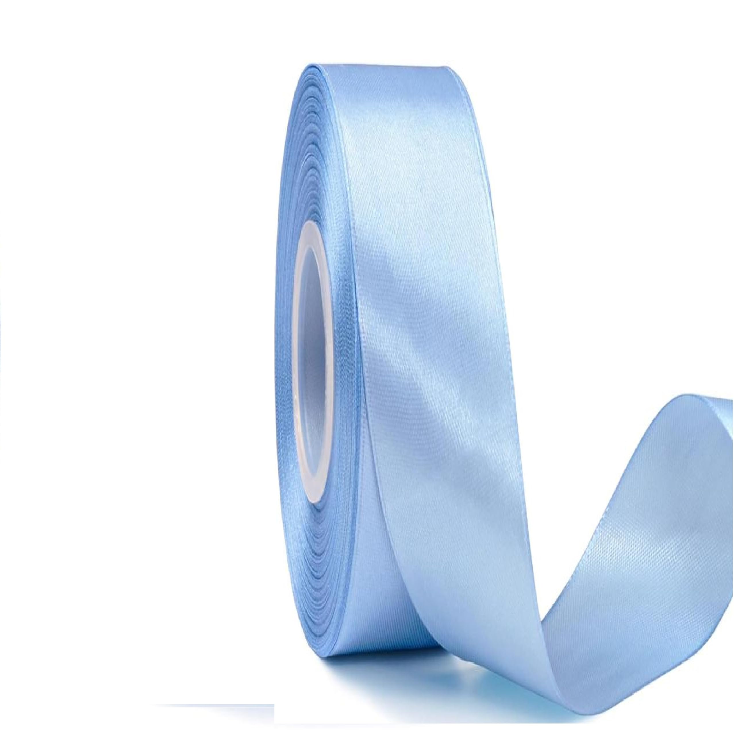 Double Sided Satin Ribbon Size 25mm x 10 Meters, Perfect for Gifts Wrap Sew Party, Decorations Events Dress Wedding Christmas Crafts, Bows Car, DIY, Bouquets, Cake More (Black) — view 221
