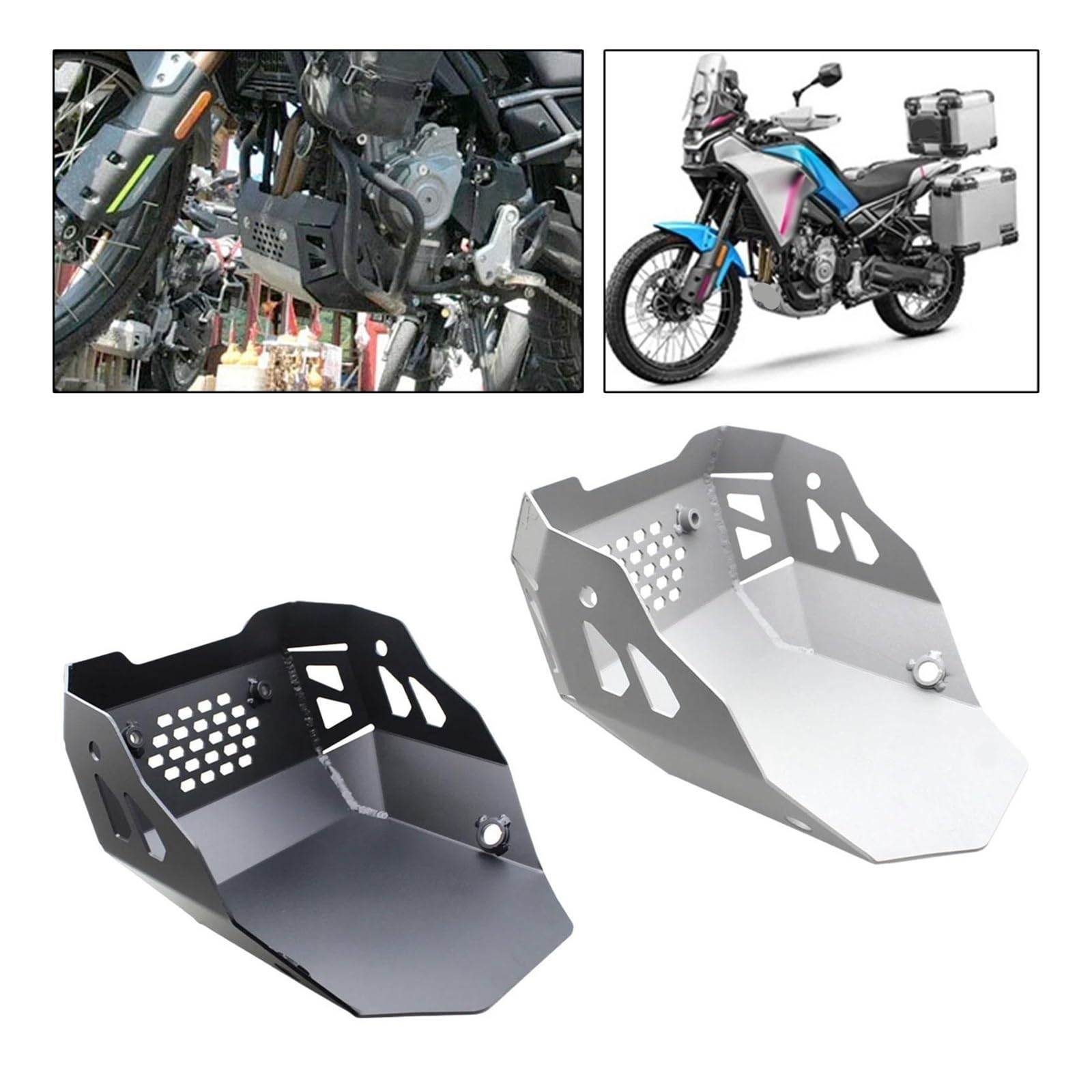 Paracoppa motore moto La Copertura Della Piastra Paramotore Del Telaio Universale Per Moto Sostituisce Direttamente Le Protezioni Base Motore. Parti Di Accessori Per