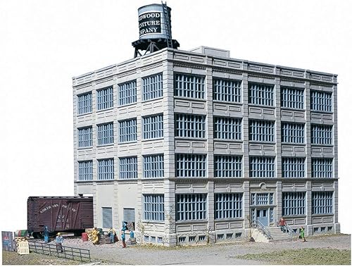 Miniatura 2 de Walthers Cornerstone Kit de estructura de fábrica de muebles de madera dura a escala HO
