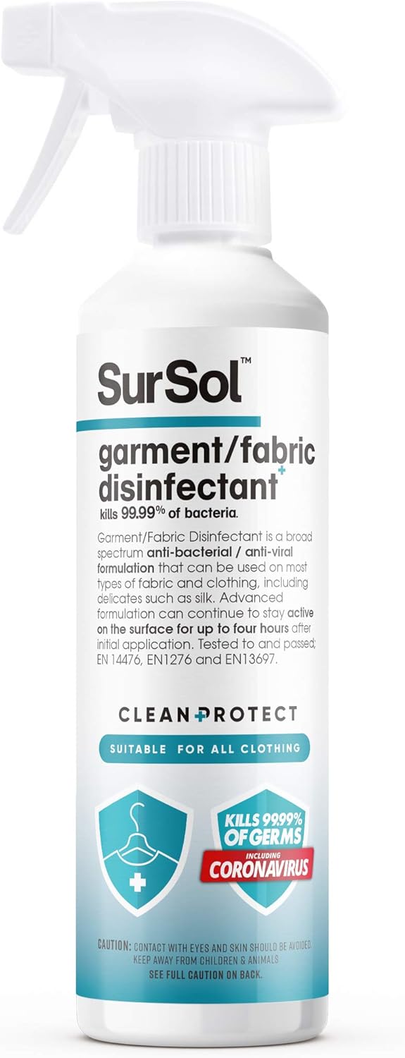 SurSol Garment & Fabric Disinfectant, 500ml Amazon.co.uk Grocery