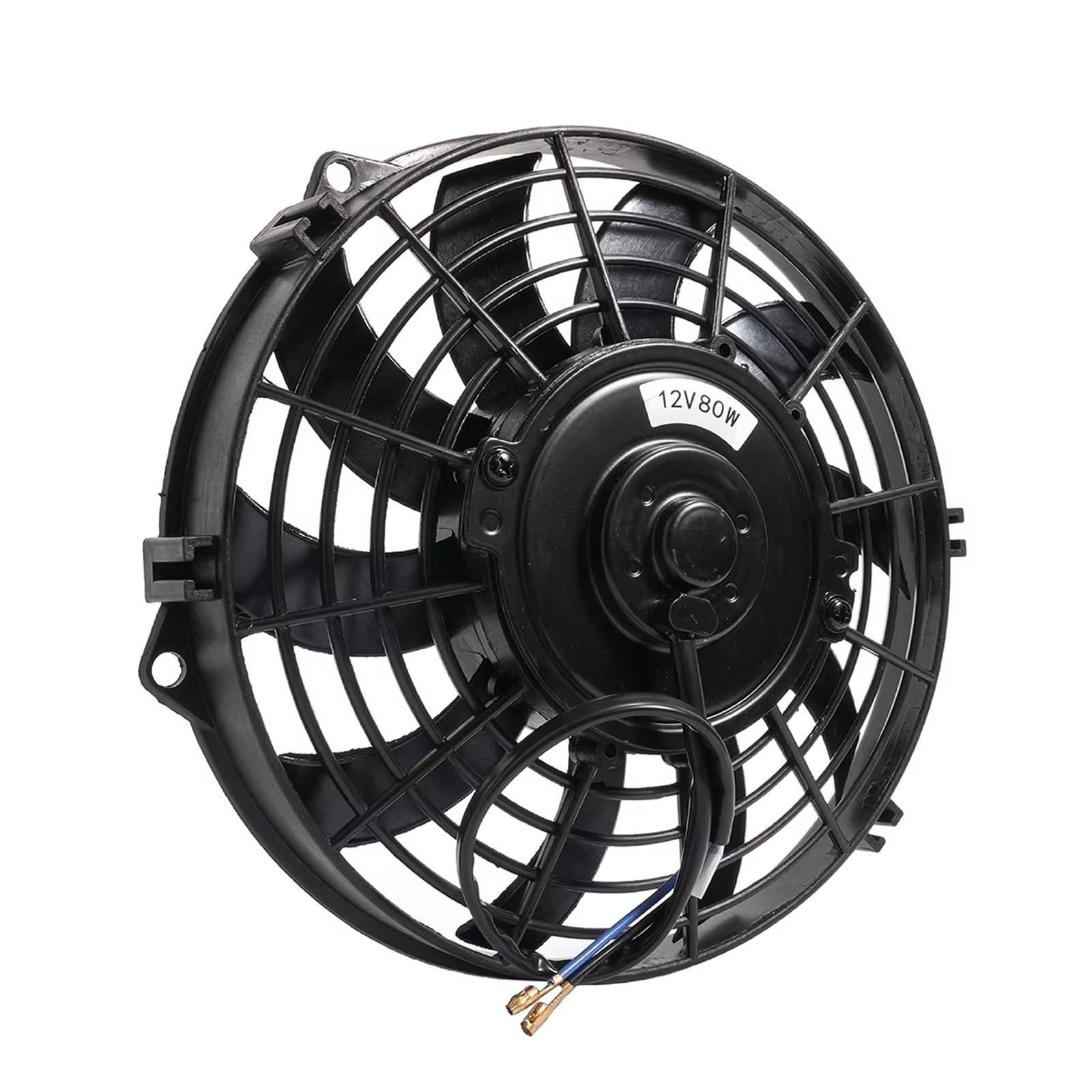 Motor Radiador Ventilador Kit De Montaje De Ventilador De Refrigeración Para Radiador Electrónico De Coche Universal De 7 9 10 12 Pulgadas 12V 80W 2100 RPM(10INCH)