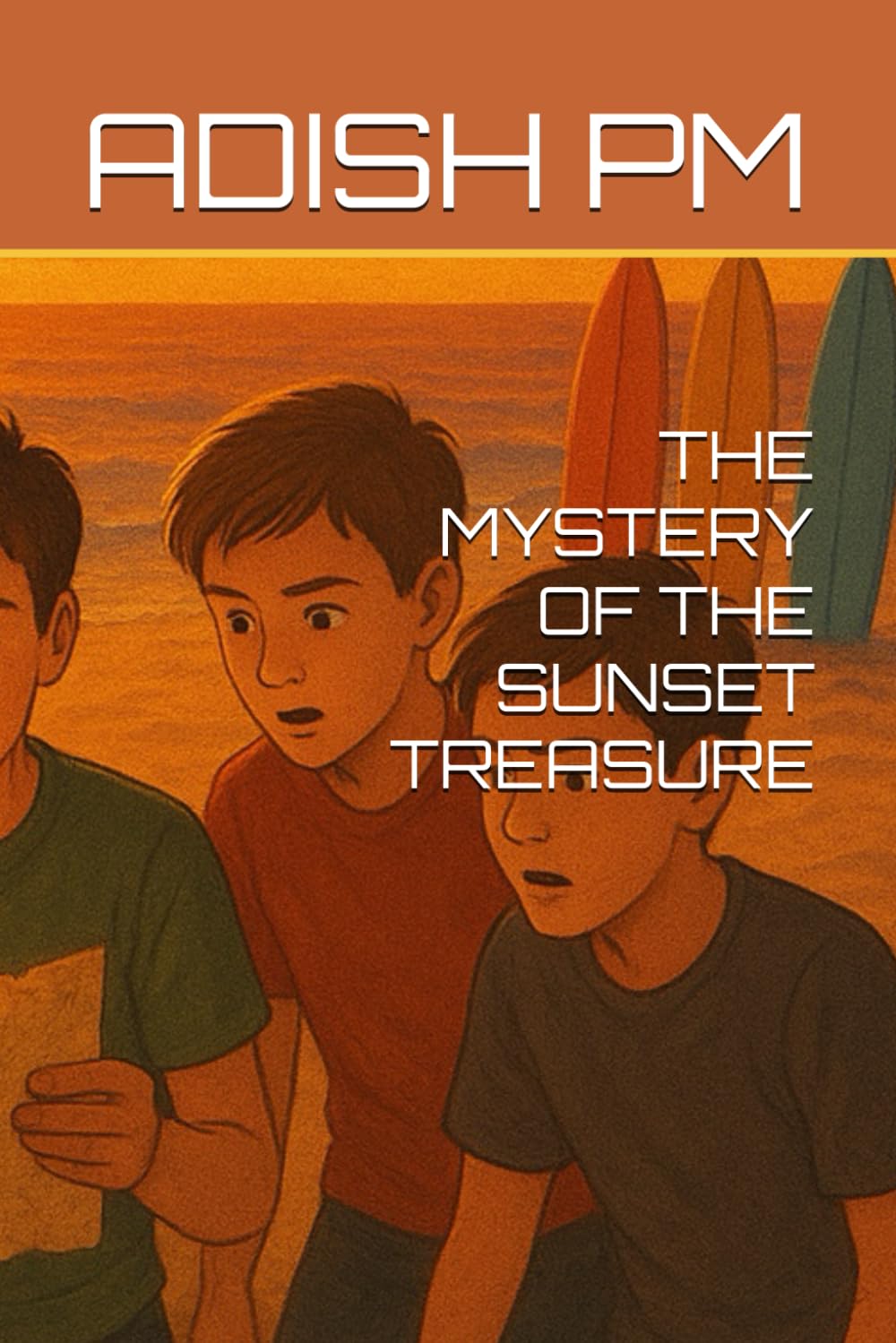 THE MYSTERY OF THE SUNSET TREASURE
