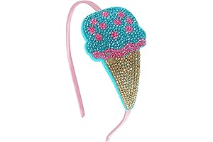 Bowbear Crystal Party Headband: The Ultimate Ice Cream Accessory