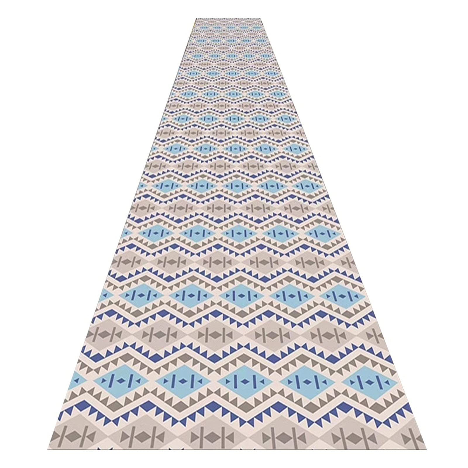 Tapis de passage d'allée durable haut de gamme ZRUYI motif classique 1x5m