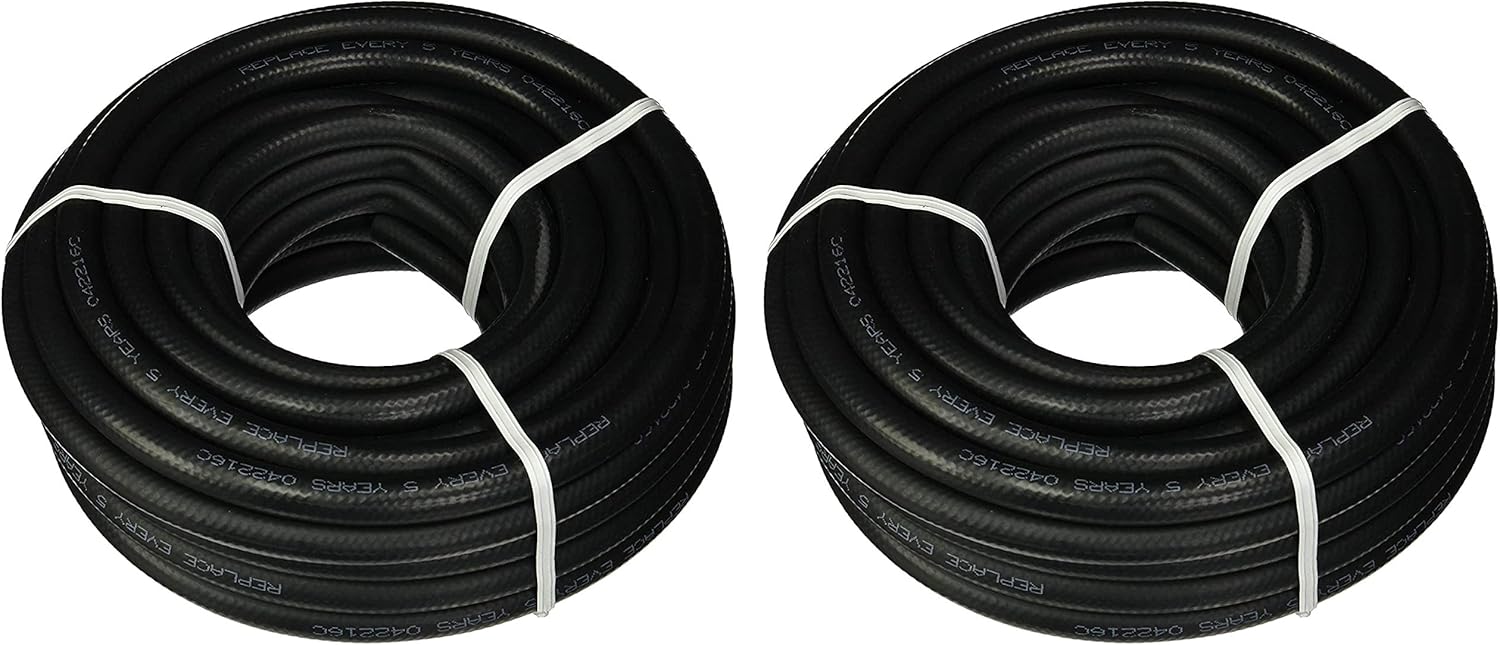 X1110-0381-50 EPDM Rubber Agricultural Spray Hose, 3/8-Inch ID by 50-Feet (Pack of 2)