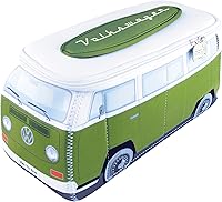 Vista 7 de BRISA VW Collection Volkswagen - Bolsa universal de neopreno para maquillaje, cosméticos, artículos de tocador para farmacia de viaje, con diseño
