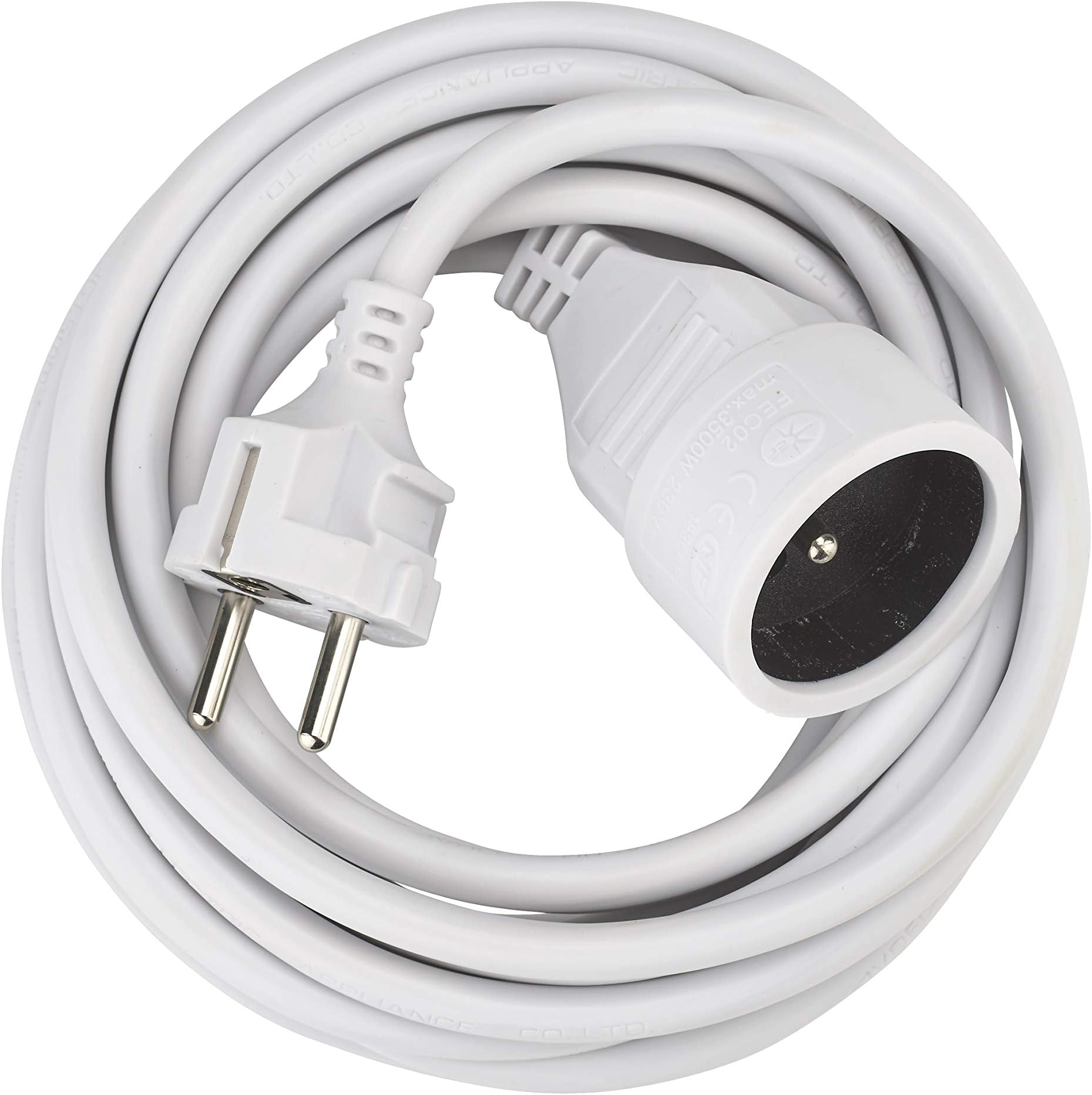 Electraline 10148023J Rallonge Prolongateur électrique 5 m 16A ...