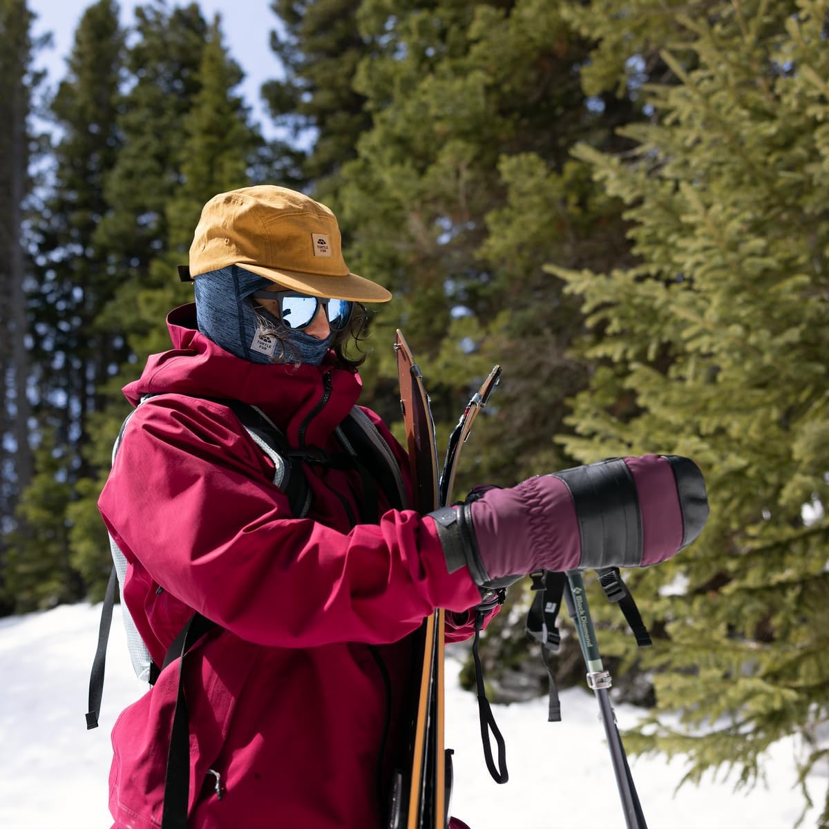 Turtle Fur Cairn 5 Panel Hat - Hemp and Organic Cotton Baseball Cap with Moisture-Wicking Sweatband, Buckle Closure - Image 6