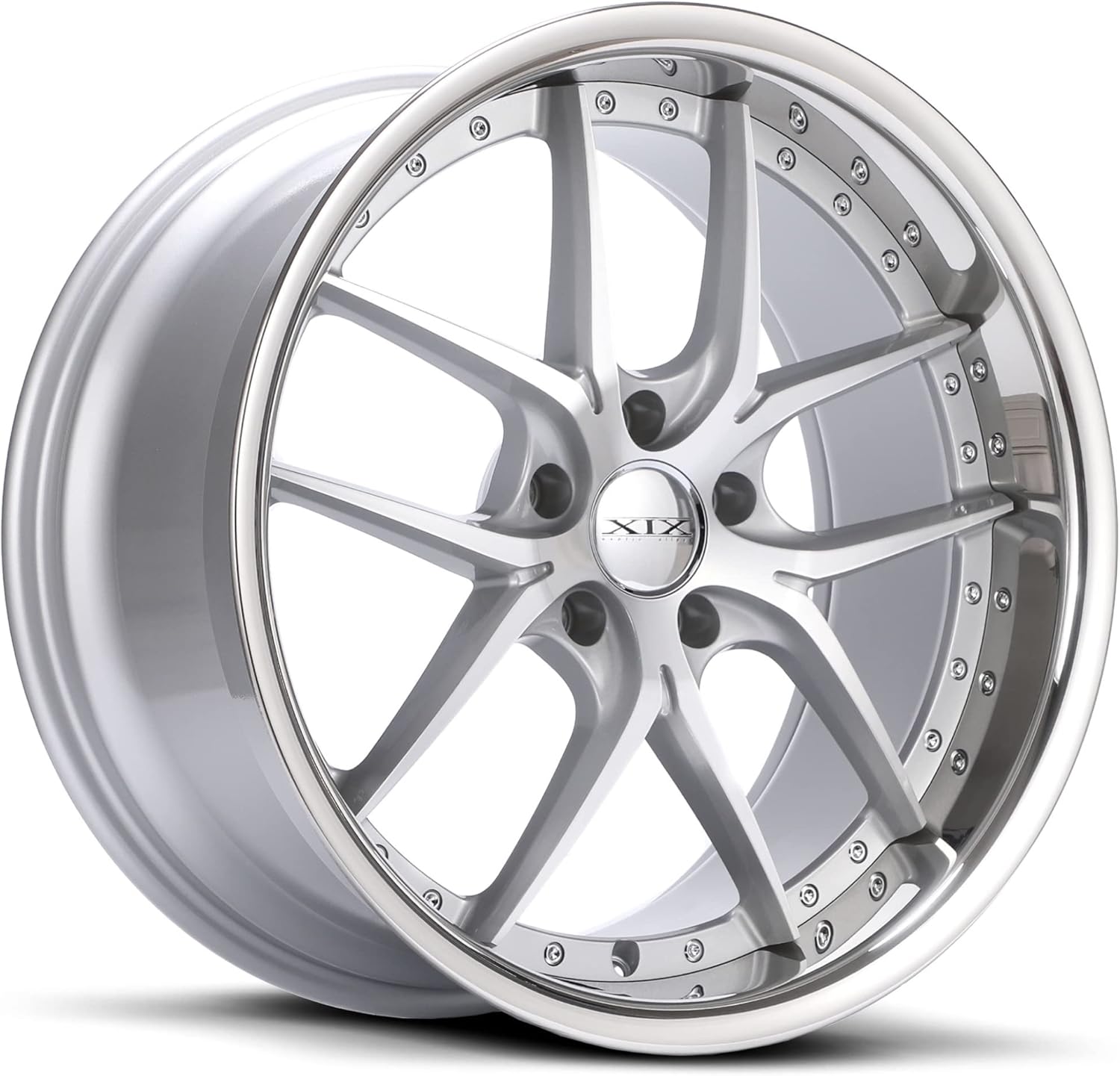 Amazon.com: XIX X61 | Staggered 20 Inch Rims (Set of 4 Wheels) - Silver ...