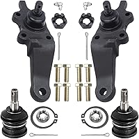 Vista 19 de Detroit Axle - Conjunto de juntas esféricas delanteras de 4 piezas para Dodge Ram 2500 3500 2003-2013, 2004 2005 2006 2007 2008 2009 2010 2011 2012