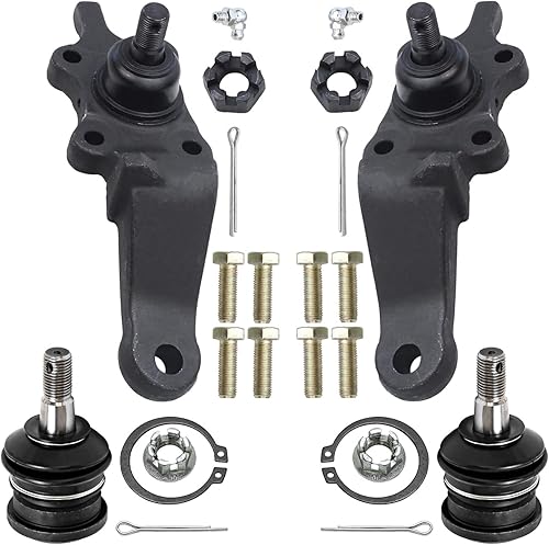 Miniatura 19 de Detroit Axle - Conjunto de juntas esféricas delanteras de 4 piezas para Dodge Ram 2500 3500 2003-2013, 2004 2005 2006 2007 2008 2009 2010 2011 2012