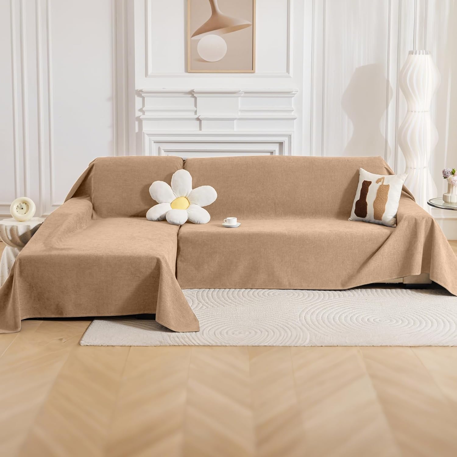 楽天市場】ソファーカバー ペット 防水 ソファーカバー 掛けるだけ カウチソファカバー 洗える 肘付き 2/3/4人掛け 一体型カバー ソファカバー  ペットマット 犬猫対策 ソファーパッド ソファシート マルチカバー : Tyouアイテムストア Deep Dream セクショナルカウチカバー、100%防水L字型ソファカバー、犬猫用滑り止めカウチカバー、ペットに優しいソファース
