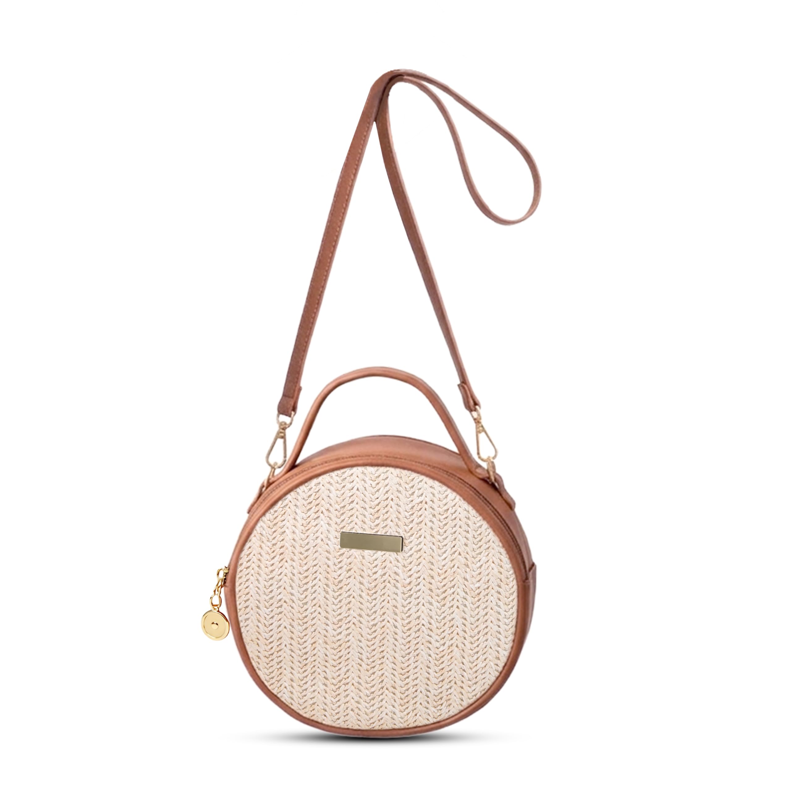 Women’s Quilted Sling Bag with Chain Strap, Small PU Leather Crossbody Purse with Zipper Closure for Party & Casual Use-image-38