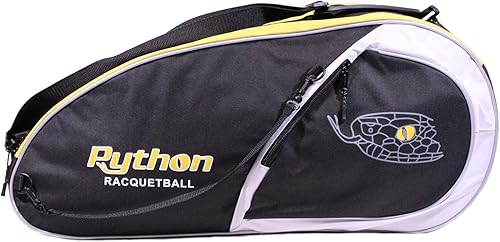 Miniatura 5 de PYTHON Deluxe 3Raqueta Bolsa Gran Valor racquetball