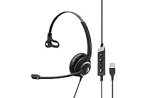 Sennheiser SC 230 USB MS II Professional Business Headset with Noise-Cancelling Microphone...