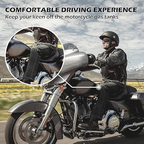 Miniatura 4 de KEMIMOTO Kit de extensores espaciadores para tablero de suelo de 1 pulgada para 2009-2024 2025 Touring Road King Road Glide 2009-2013 FL Trikes