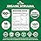 Zazzee Organic Spirulina Powder, 16 Ounces (1 LB), USDA Certified, 137 Servings, 100% Pure, Kosher, Non-Irradiated, Mess-Free Wide Mouth Container, Fresh Smell and Neutral Taste, Non-GMO, Gluten-Free