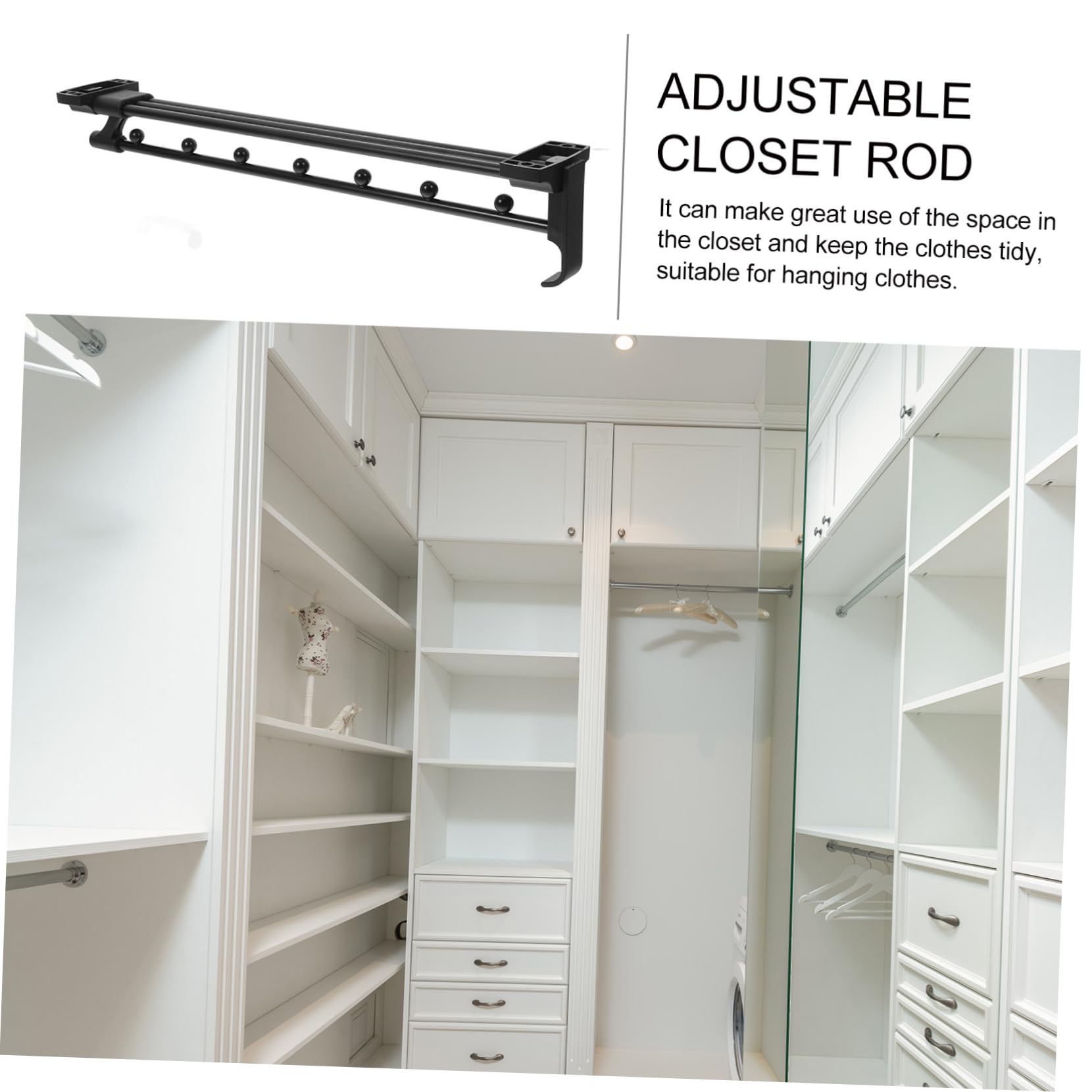 Porta Estraibile Per Armadio Rete Per Pantaloni e Gonne Design Damping Per Movimentazione Installazione Facile Organizzazione Ottimale Armadio